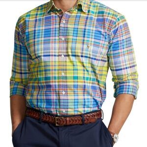 Polo Ralph Lauren Vibrant Multicolor Plaid Shirt